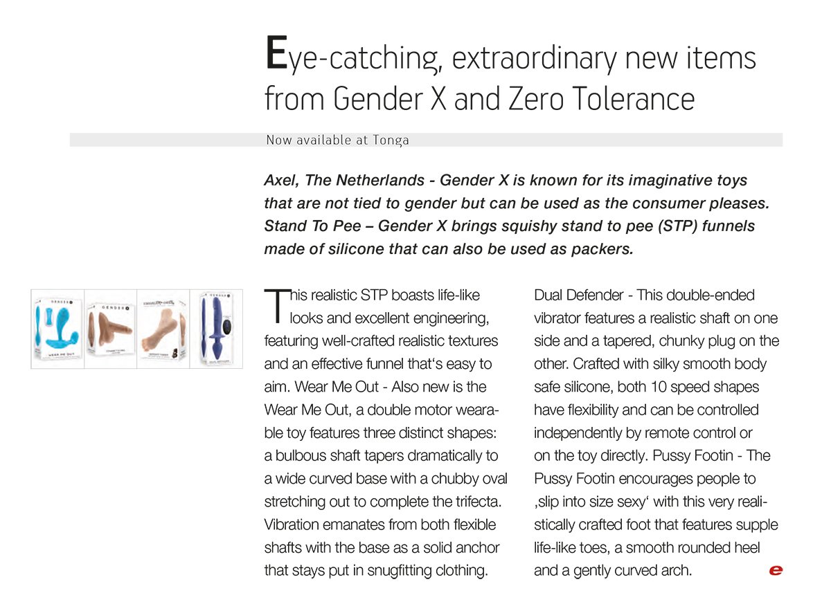 2024-03 EAN - Gender X - Zero Tolerance